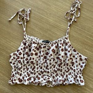 Kendall and Kylie cropped  tank top